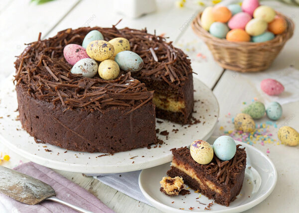 Chocolate Nest Cake