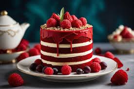 Luxurious Red Velvety Cake