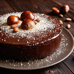 Macedonia Nibbed Almonds Cake