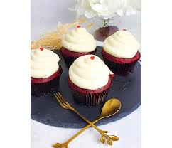 Red Velvet Cream Cupcakes (6pcs)