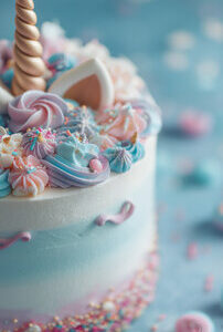 Unicorn Cake Blue